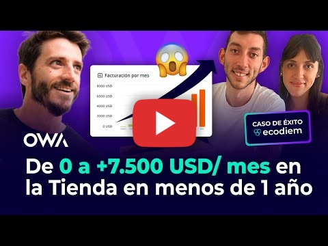 De 0 a +7.500 USD / mes en la Tienda en menos de 1