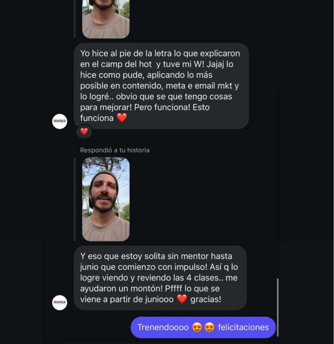 Testimonio de una clienta de nuestro programa de consultoría