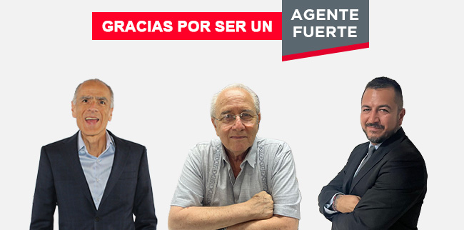 Gracias por ser un agente fuerte