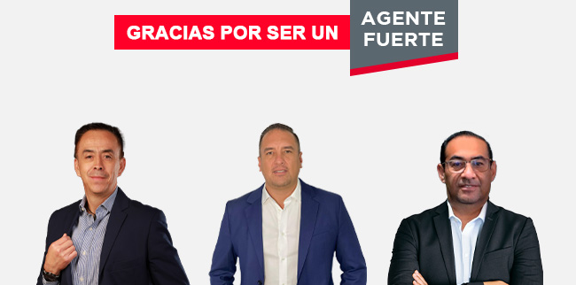 Gracias por ser un agente fuerte